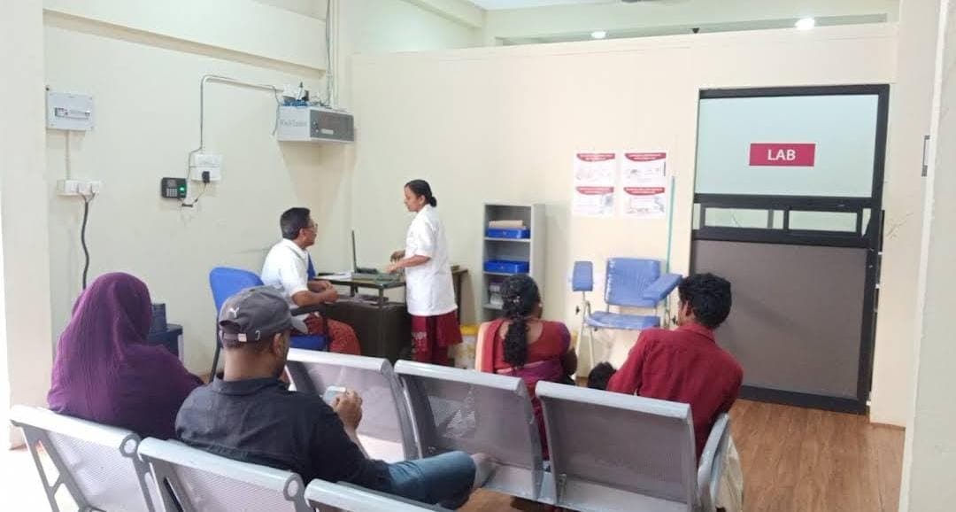 Community healthcare at MES Health Centre